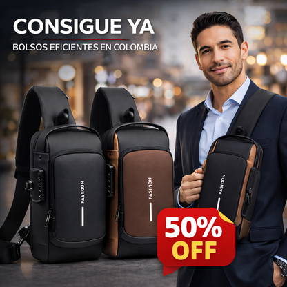 Cartera Bandolera Antirrobo Premium