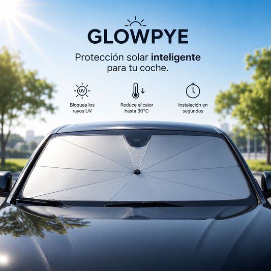 GlowShade™ - Parasol plegable para coche