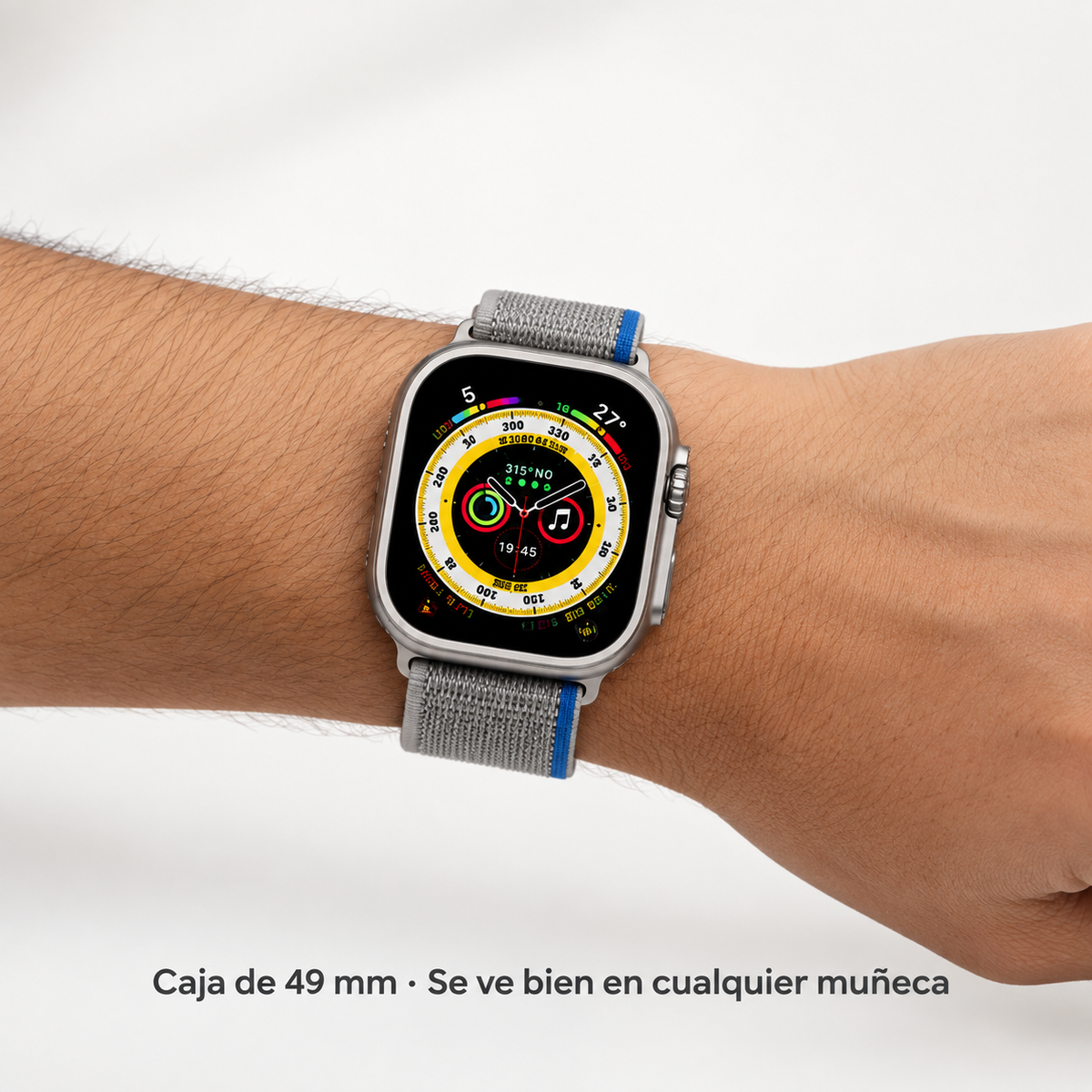 Kit Q9 Ultra 4 en 1 — Smartwatch + Audífonos + 2 Correas