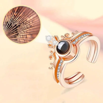 ANILLO “TE AMO” | PROYECCIÓN EN 100 IDIOMAS