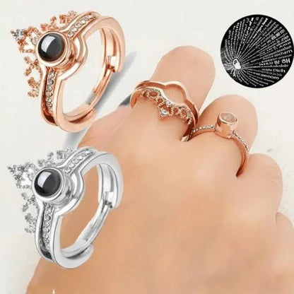 ANILLO “TE AMO” | PROYECCIÓN EN 100 IDIOMAS