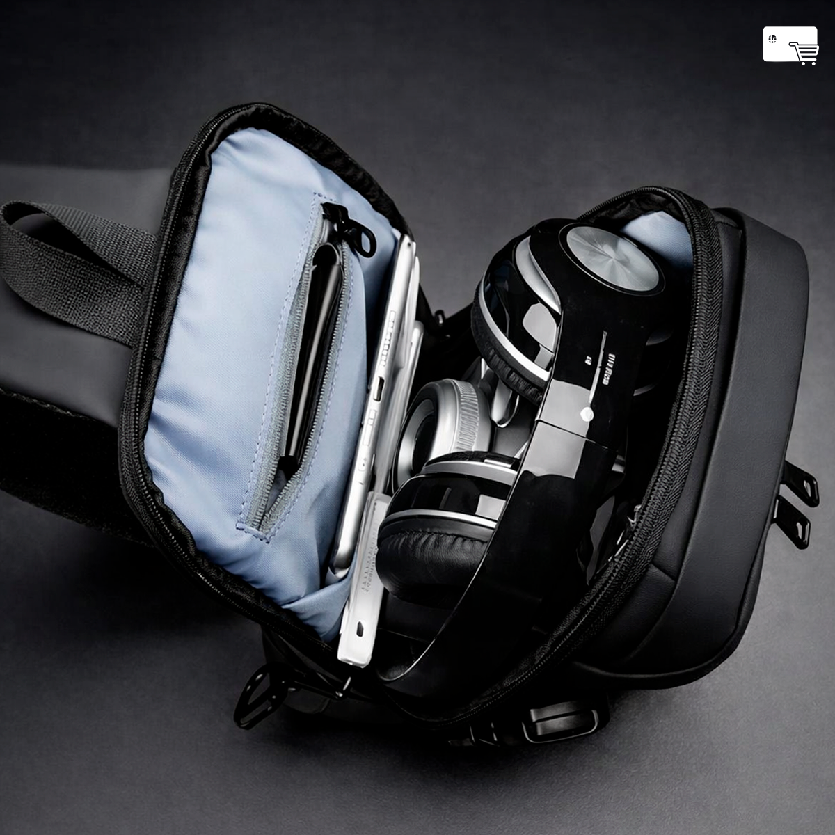Cartera Bandolera Antirrobo para Hombres